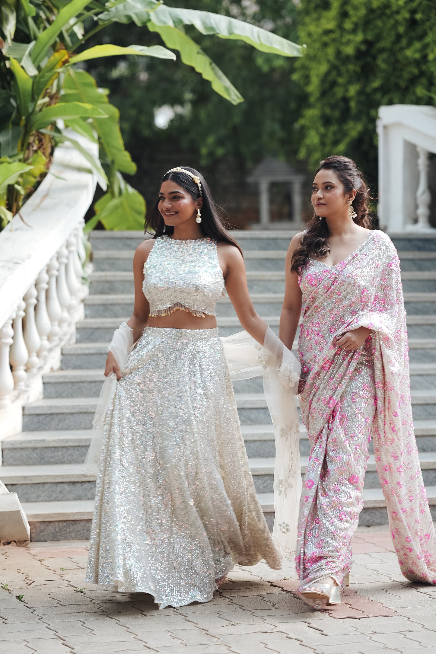 Jazz It up Lehenga ( Silver)