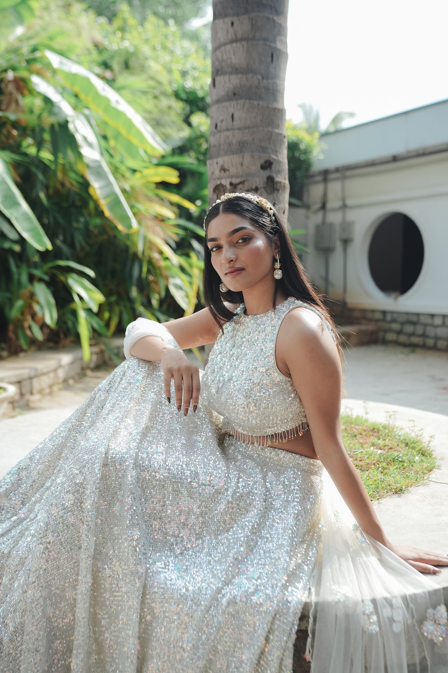 Jazz It up Lehenga ( Silver)