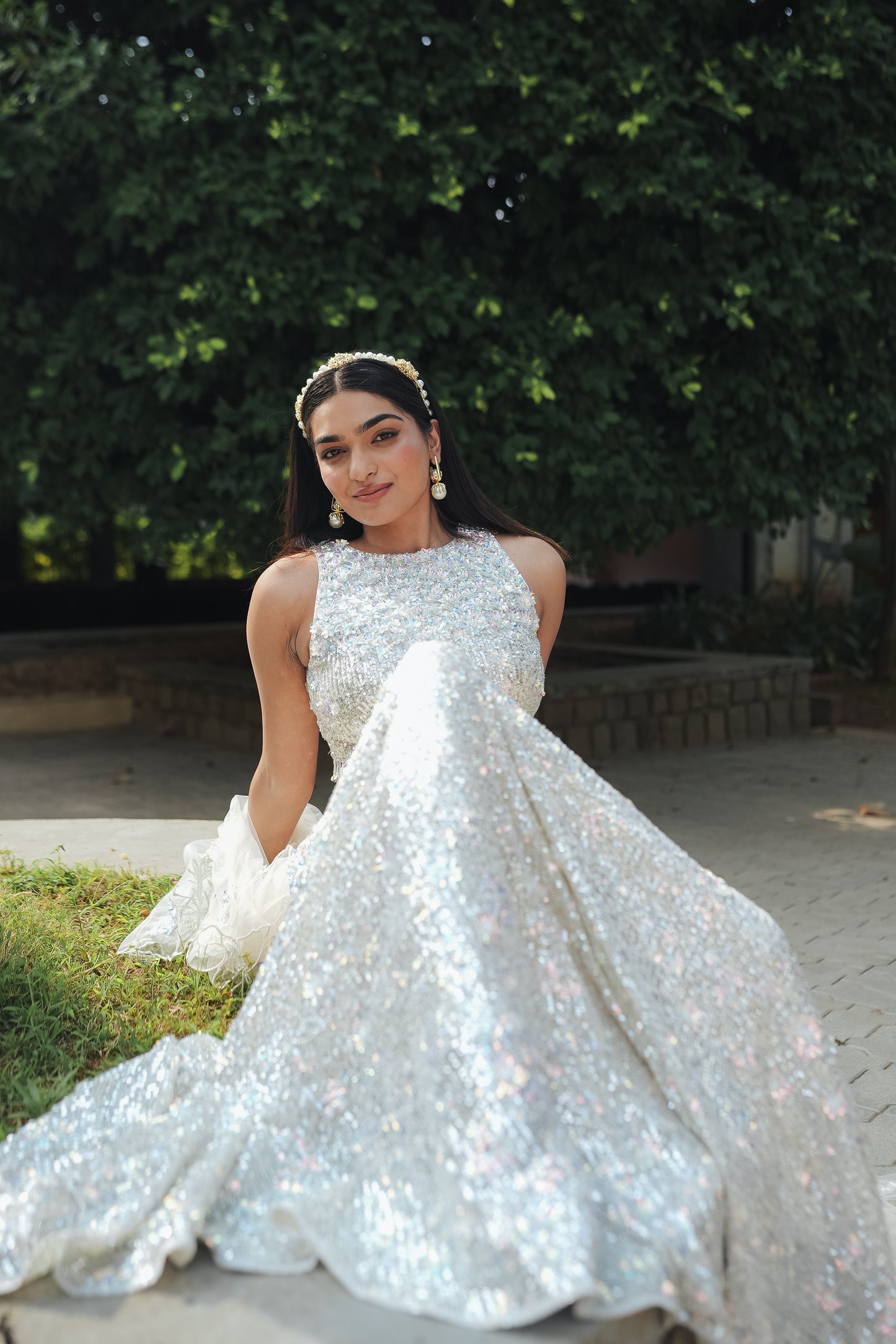 Jazz It up Lehenga ( Silver)