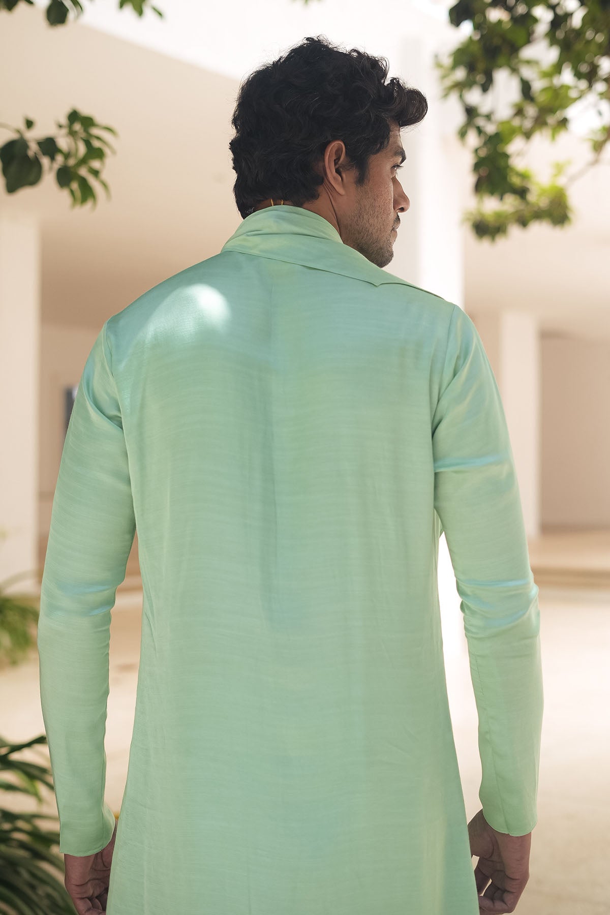 
                  
                    Mint Green Cowl Kurta Set
                  
                