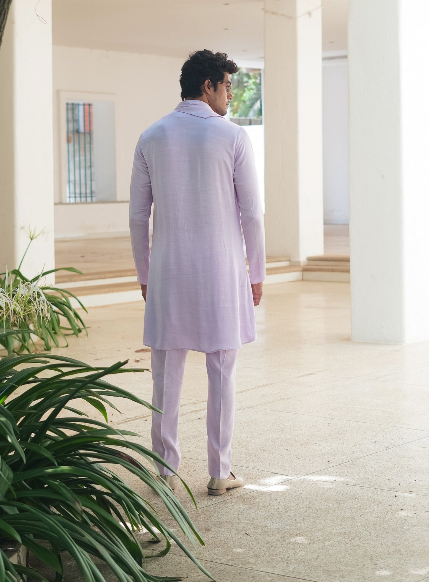 
                  
                    Lavender Cowl Kurta Set
                  
                