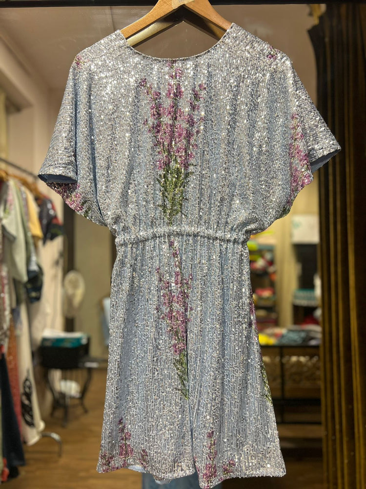 
                  
                    Lavender Flower Kaftan Dress
                  
                