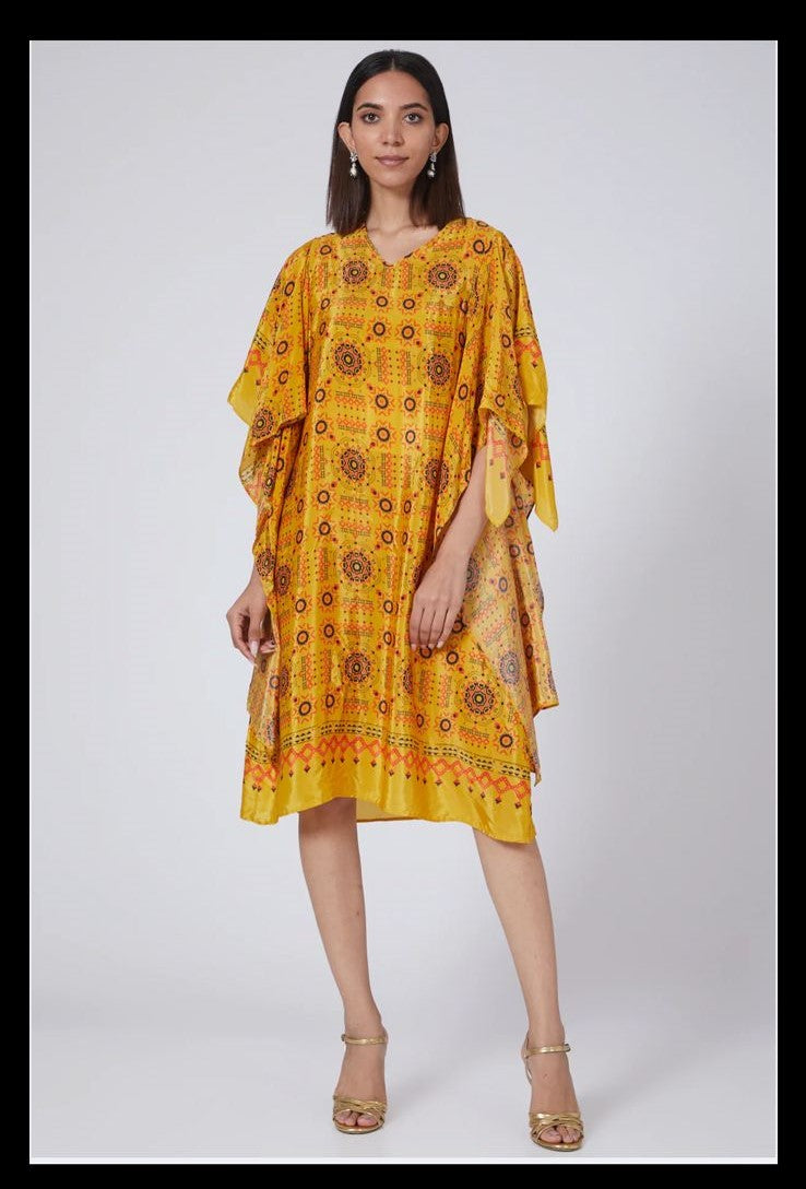 
                  
                    V Neck Kaftan Sleeved Tunic
                  
                