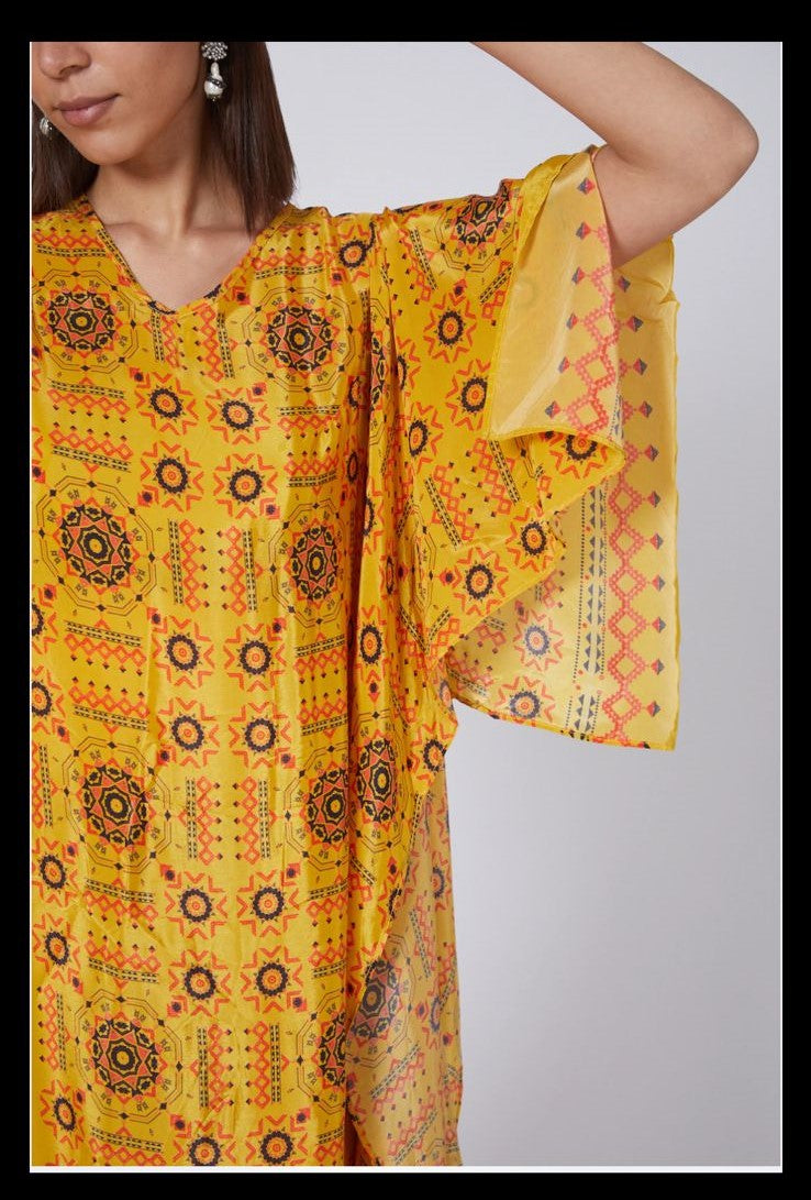
                  
                    V Neck Kaftan Sleeved Tunic
                  
                